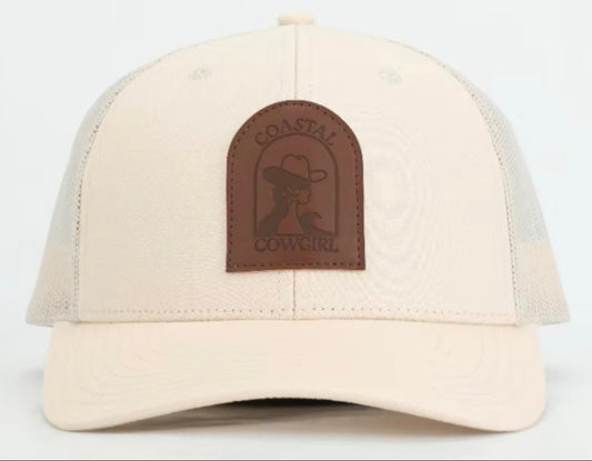 Coastal Cowgirl Baseball Cream Hat