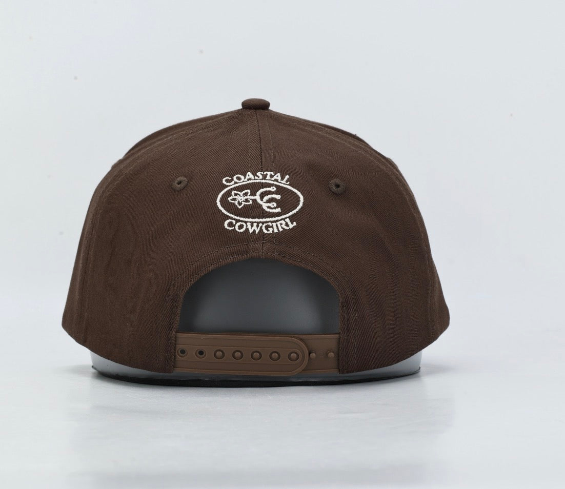 Coastal Cowgirl Baseball Brown Hat