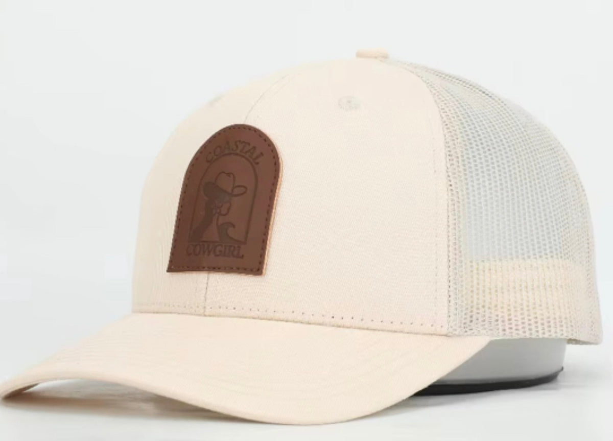 Coastal Cowgirl Baseball Cream Hat