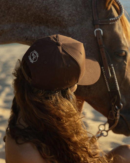 Coastal Cowgirl Baseball Brown Hat