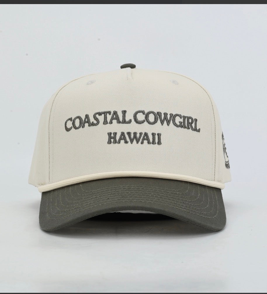 Coastal Cowgirl Baseball Hat Western Olive