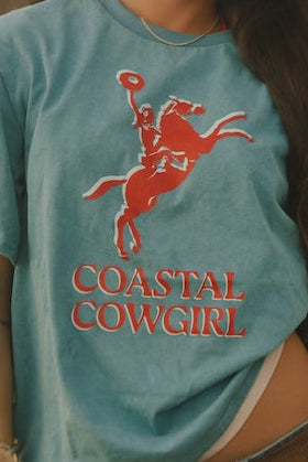 Coastal Cowgirl Rider Graphic Tee